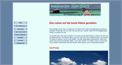 Desktop Screenshot of ihr-wegweiser-zum-glueck.de